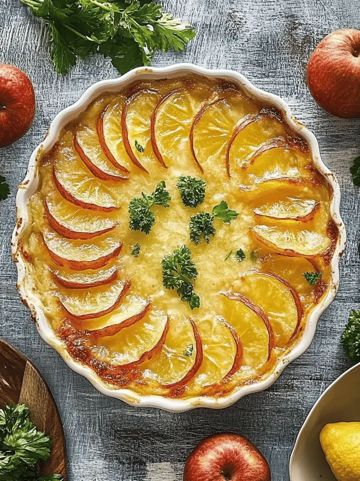 Cremige Kartoffeln Gratin vom Feinsten 3 Creme Potatoes Gratin of the finest