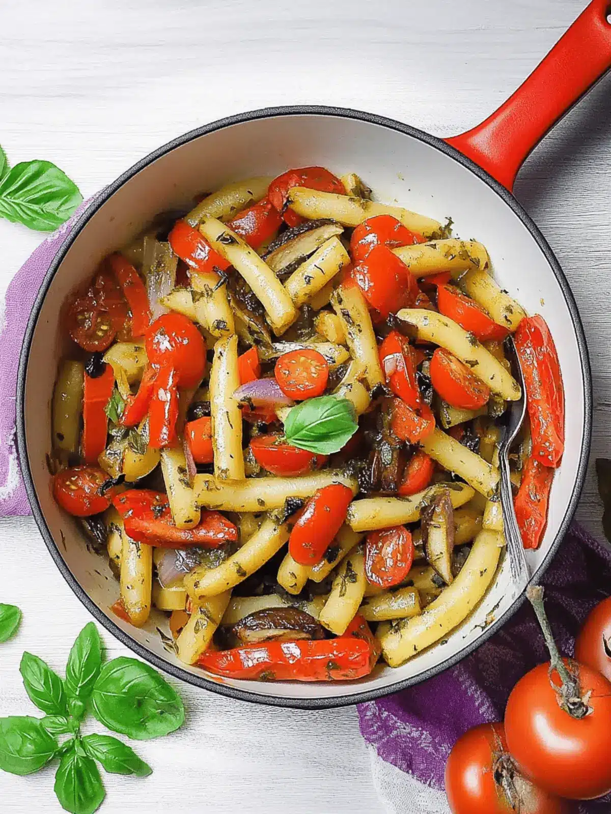 Mediterranean style fried kohlrabi