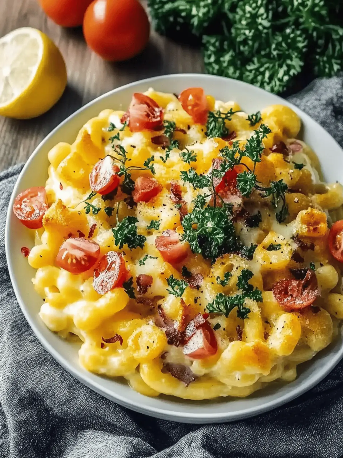 Spätzle casserole with vegetables