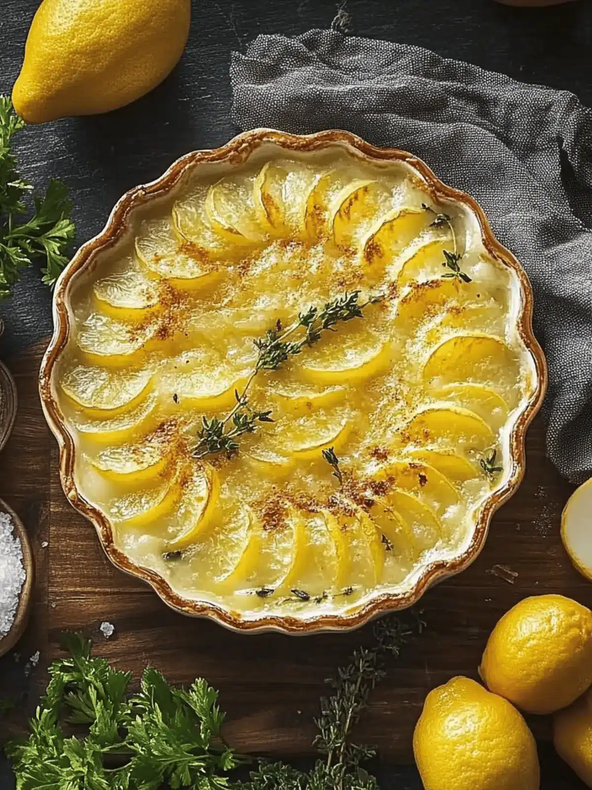 Cremige Kartoffeln Gratin vom Feinsten 4 Creme Potatoes Gratin of the finest