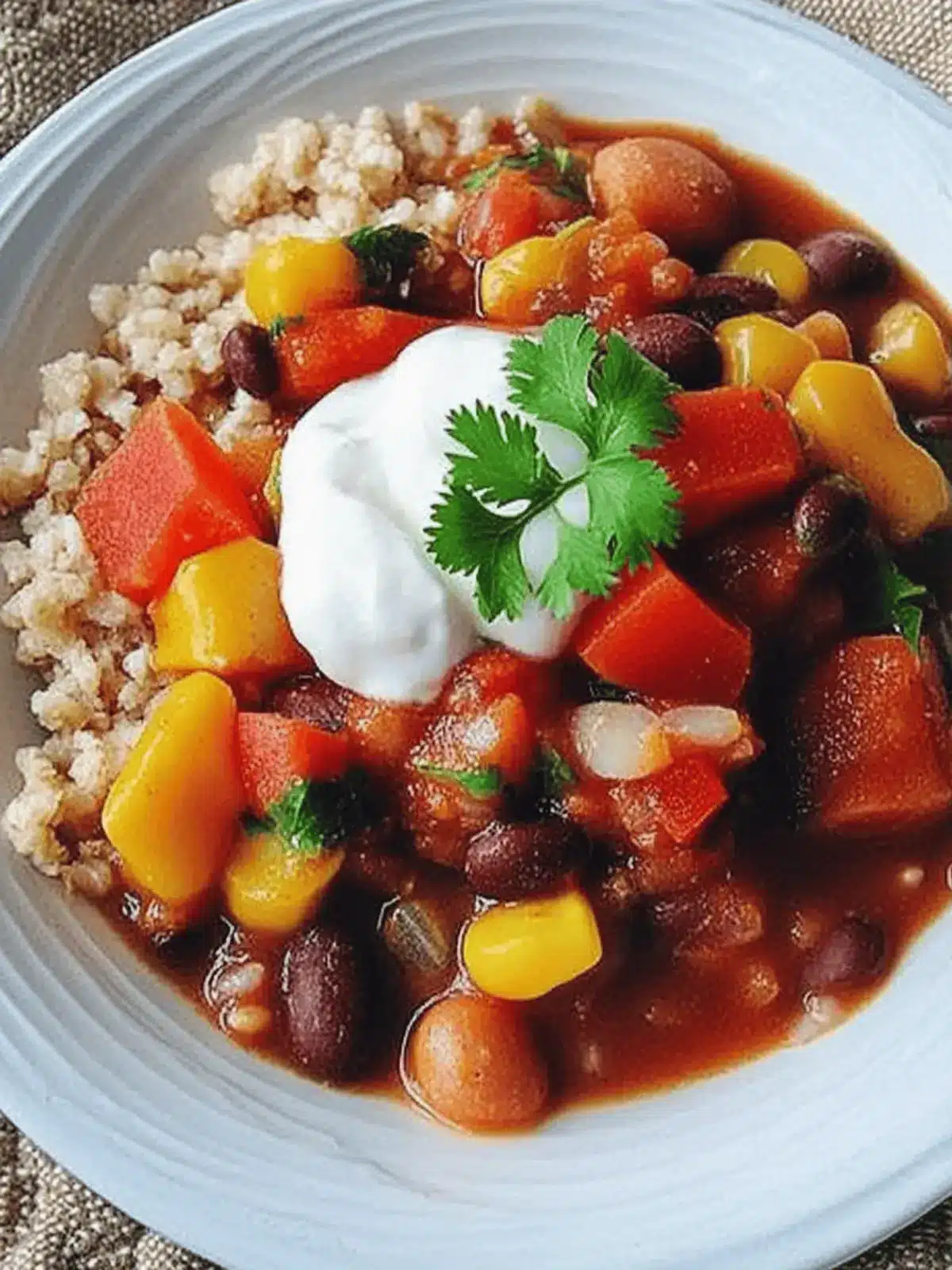 Herzhafter Truthahn- und Süßkartoffel-Chili