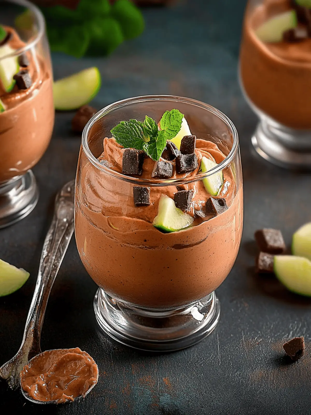 Mousse au Chocolat ohne Ei
