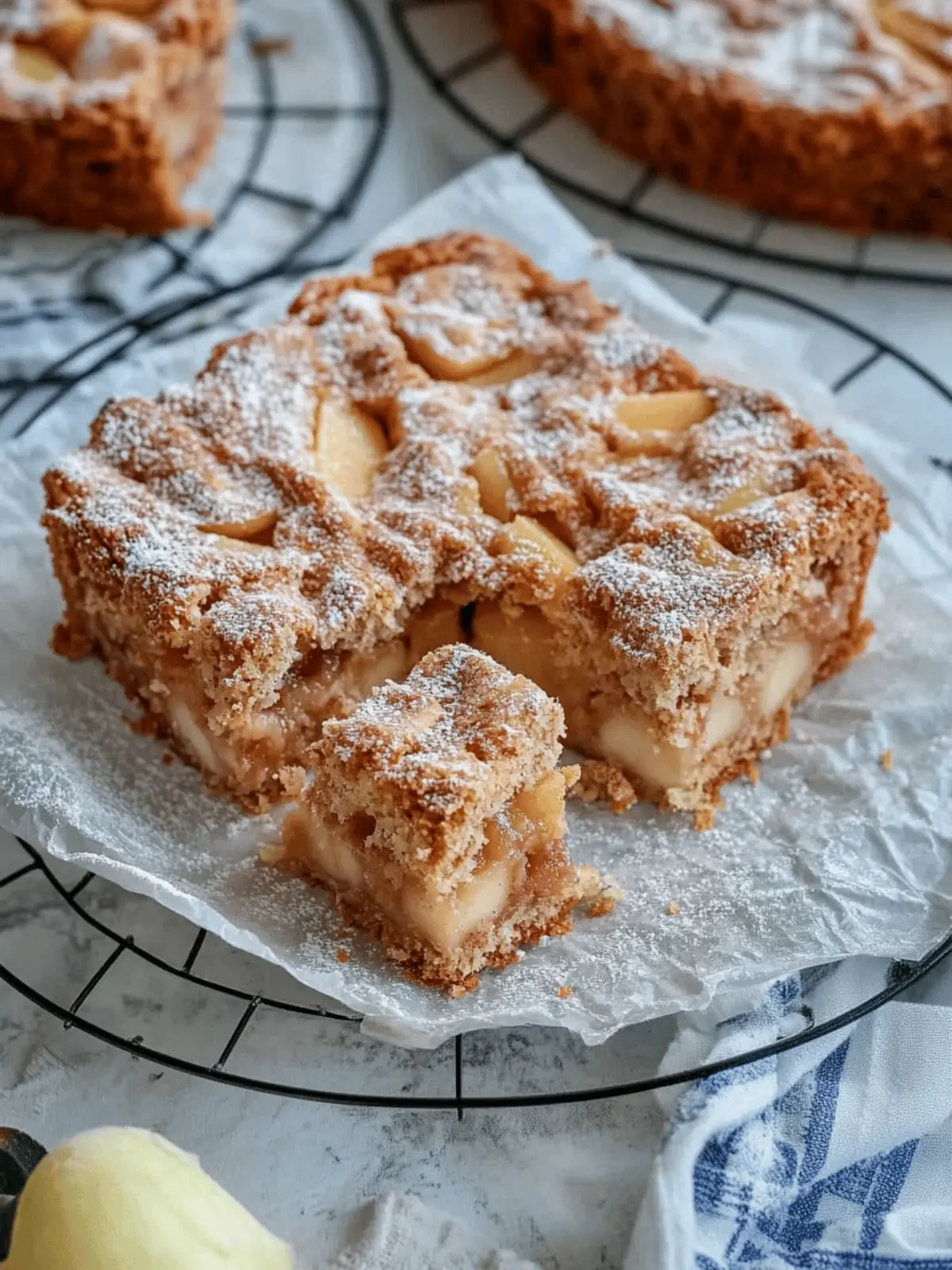 Zimtschnecken-Apfelkuchen
