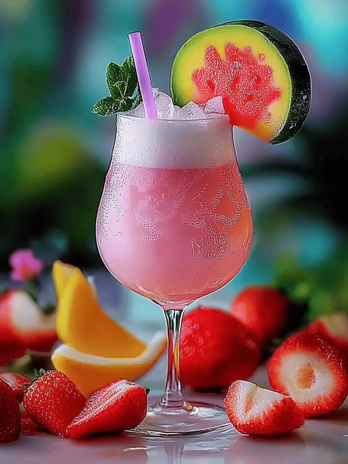 Pink Flamingo Colada für erfrischende Sommerstunden 2 Pink Flamingo Colada