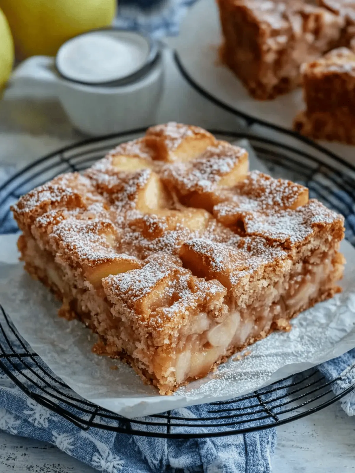 Zimtschnecken-Apfelkuchen