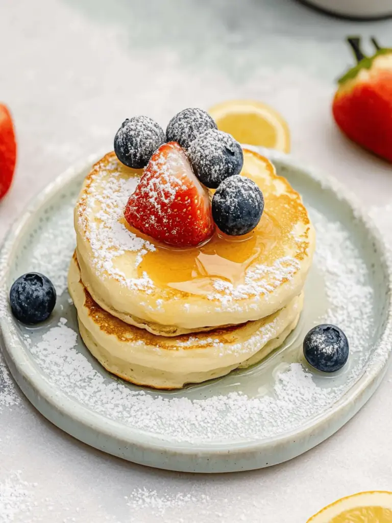 Fluffige Japanische Soufflé-Pfannkuchen