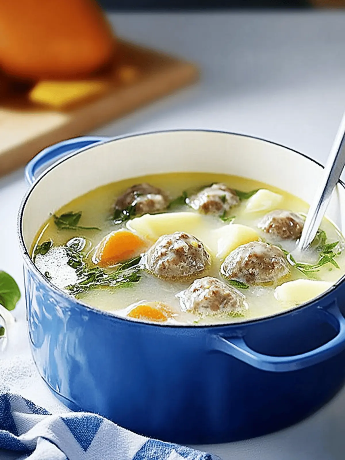 Kohlrabi Suppentopf mit Hackbällchen leicht gemacht 3 Kohlrabi Suppentopf mit Hackbällchen