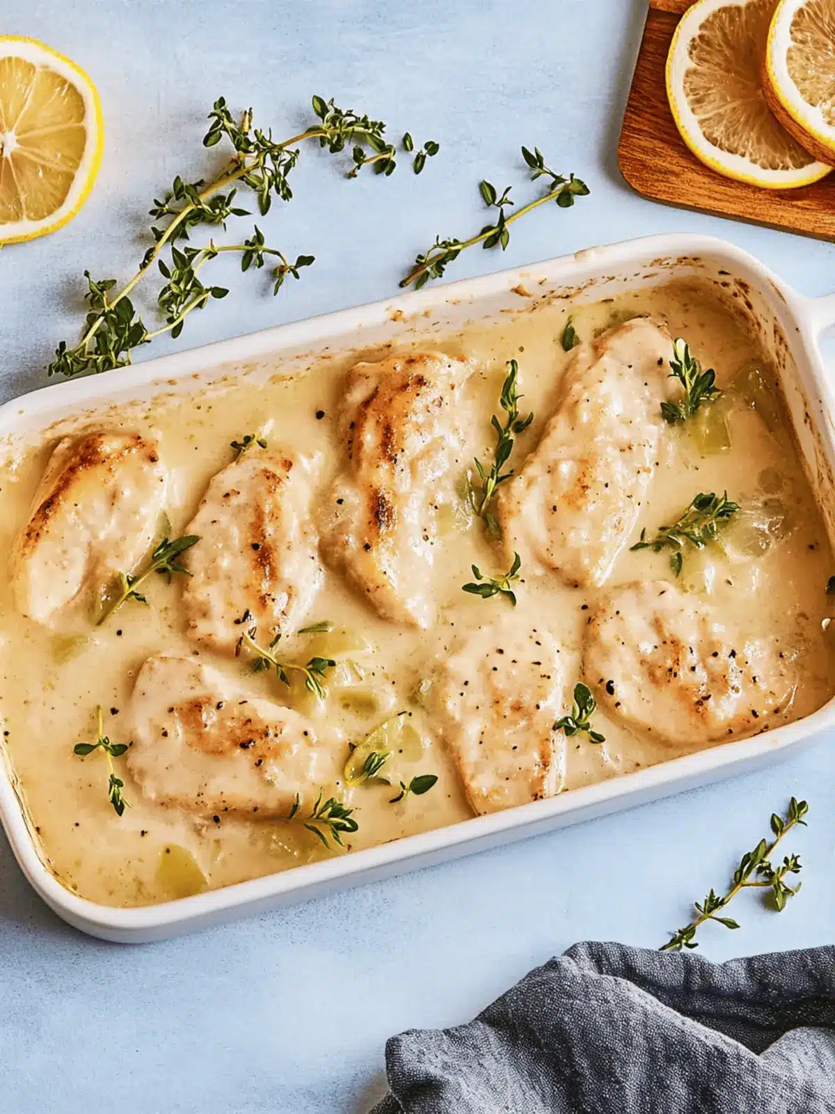 Zarte Hähnchenbrust in cremiger Sahnesauce genießen 2 Zarte Hähnchenbrust in cremiger Sahnesauce genießen