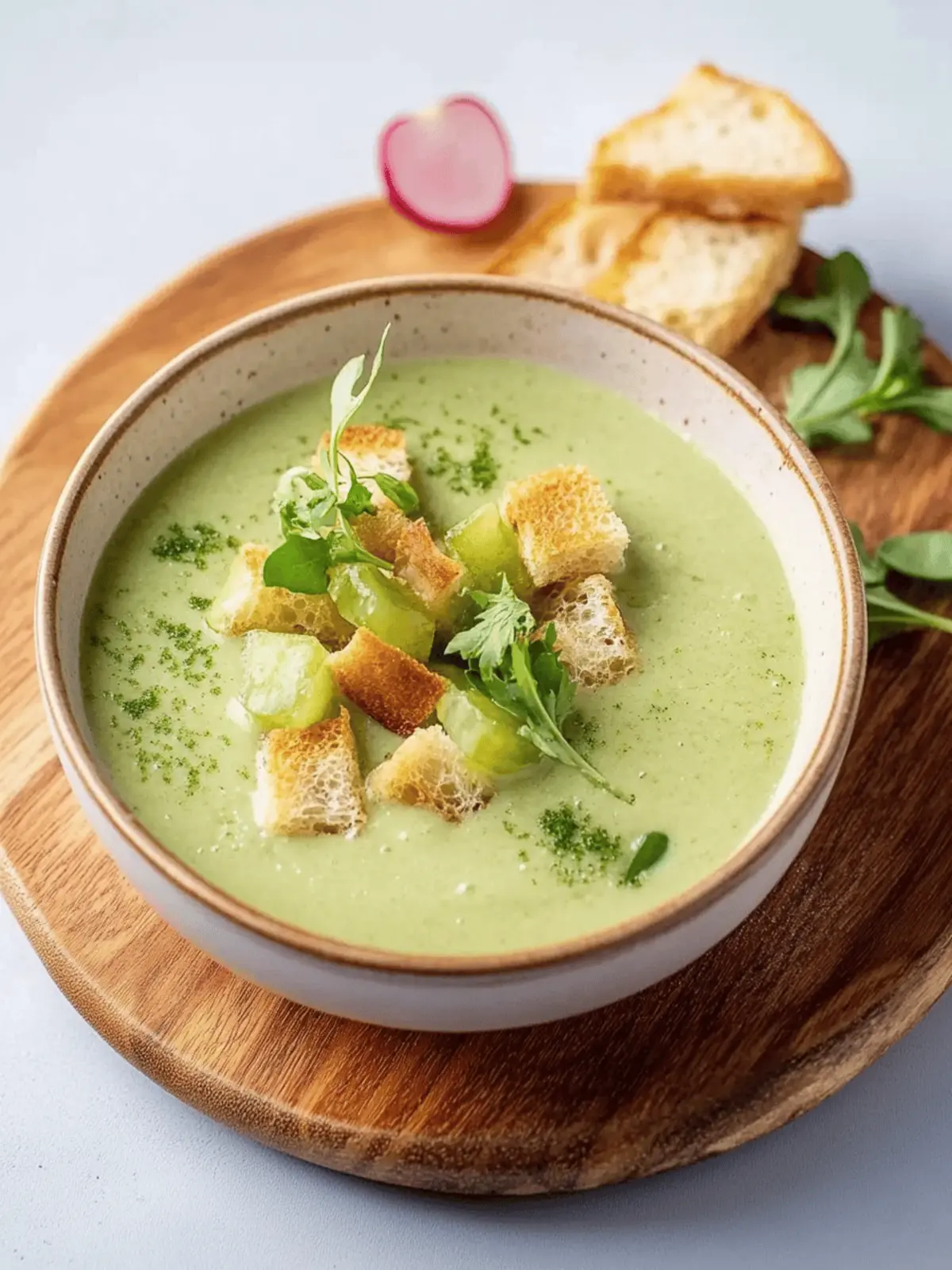 Cremige Zucchinisuppe: Einfach & Köstlich Genießen 2 Cremige Zucchinisuppe