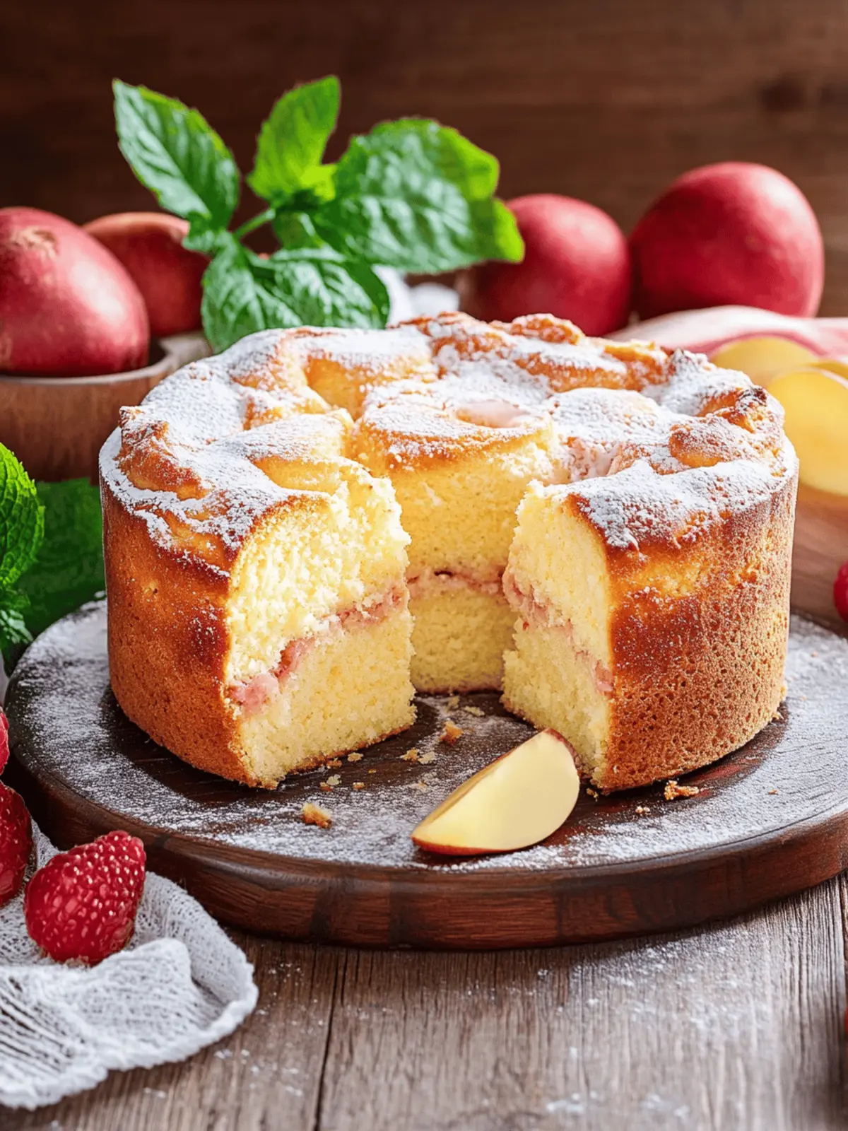Schneller Italienischer Sahne Kuchen