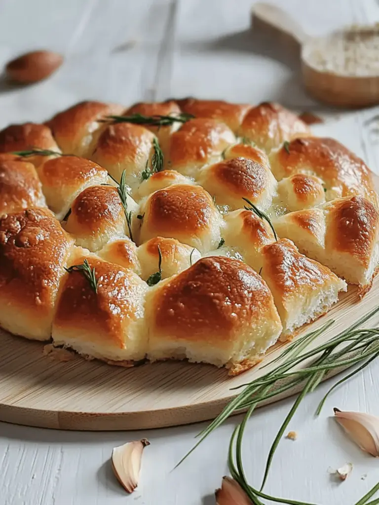 Knoblauch-Mozzarella-Brot