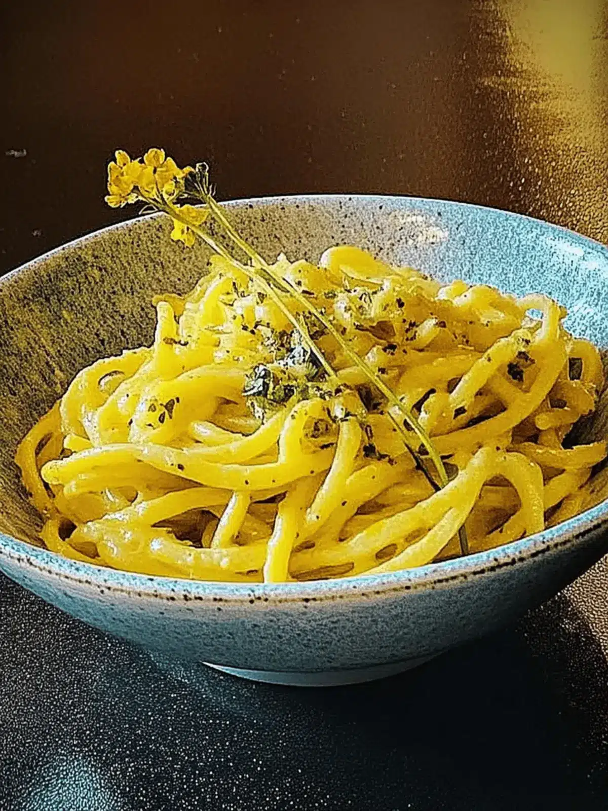 Cremige Kürbis Alfredo Pasta