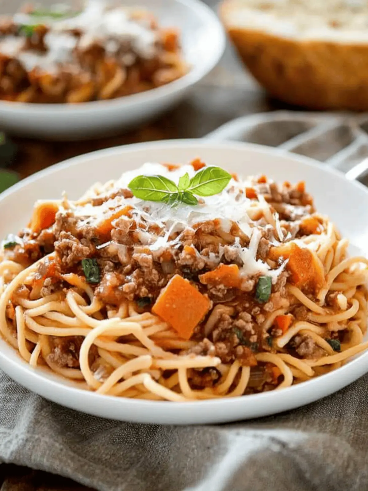 Vegetarische Türkische Pasta mit Linsen