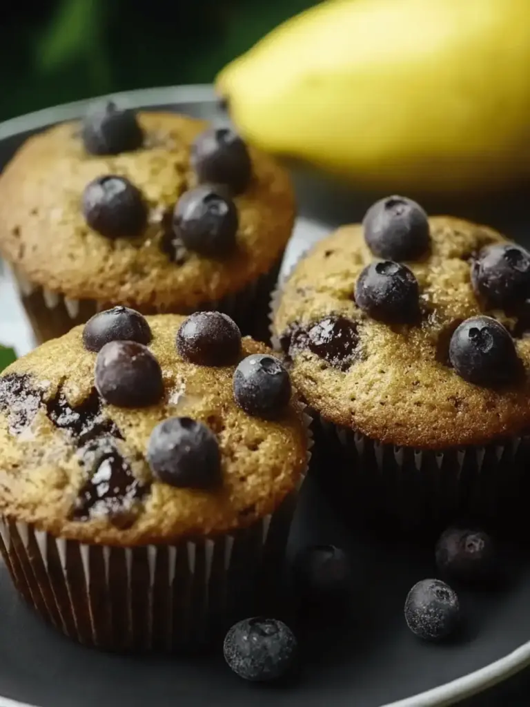 Schoko Bananen Muffins