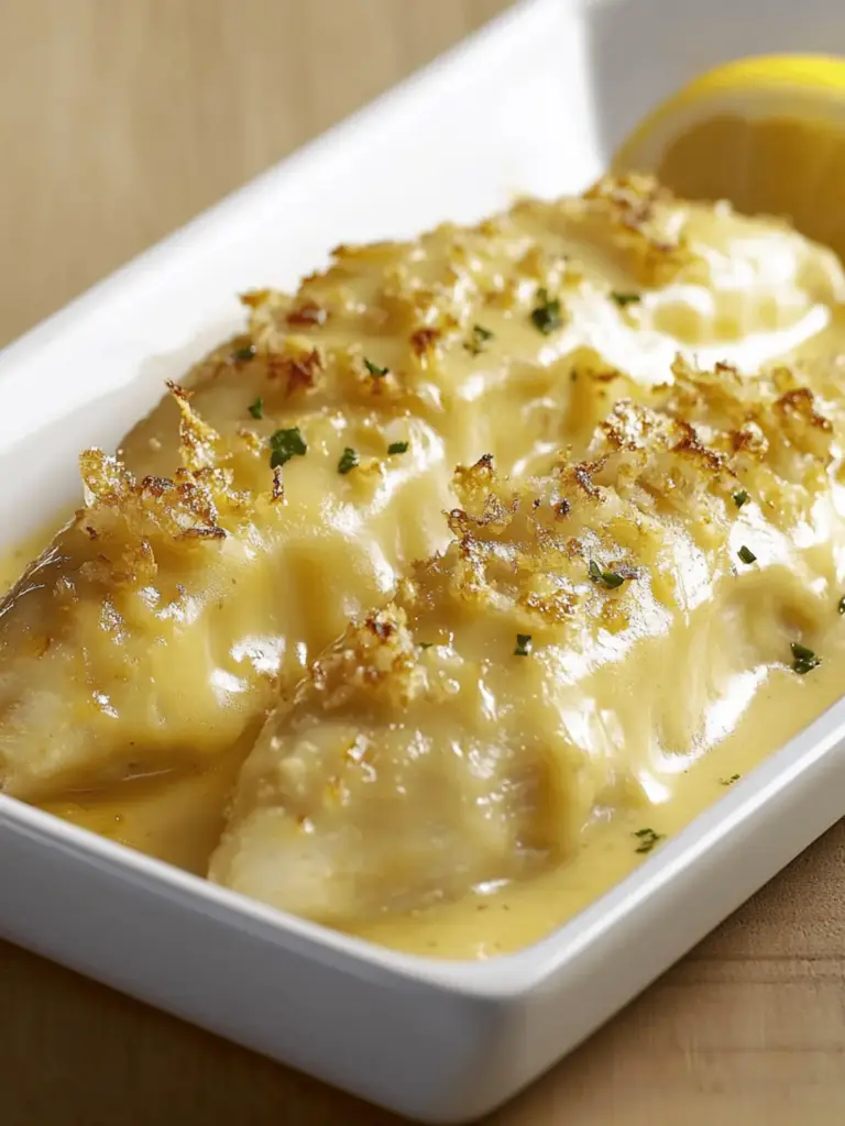 Zwiebel Sahne Hähnchen Parmesan