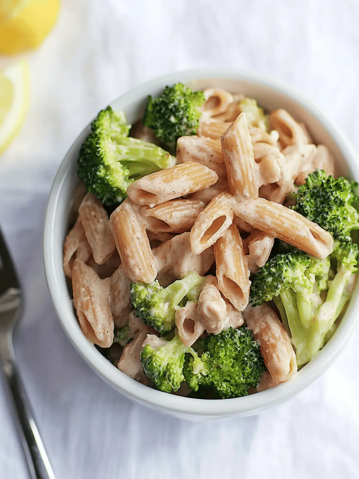 Cremige Brokkoli Nudeln: Schnelles Veganes Rezept 2 Cremige Brokkoli Nudeln