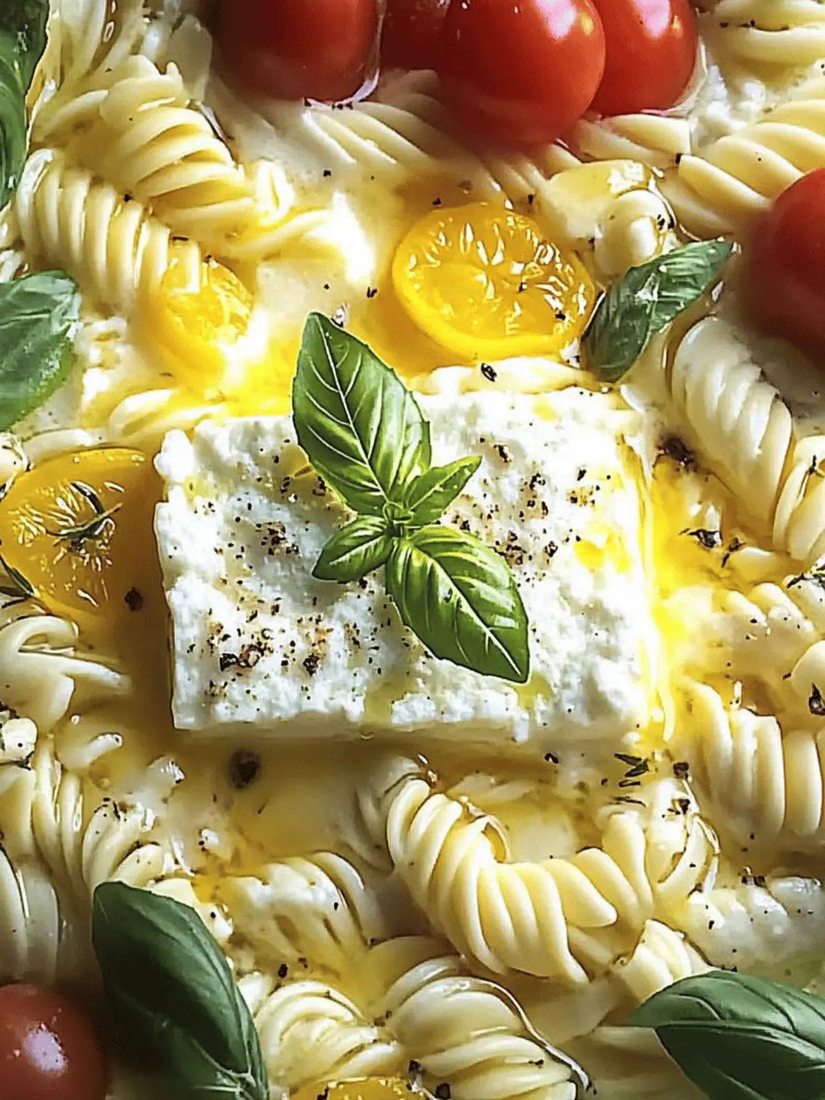 Gebratene Feta-Pasta Schnelle und köstliche Rezeptidee 2 Gebratene Feta-Pasta Schnelle und köstliche Rezeptidee