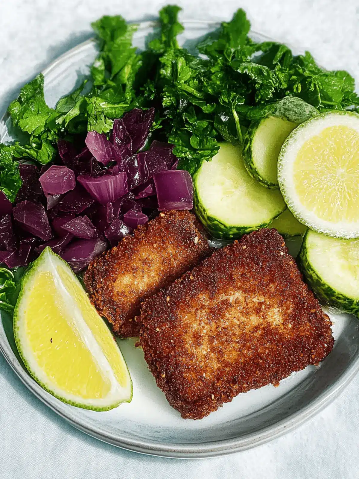 Knuspriges veganes Tofu-Schnitzel für jeden Tag 2 Knuspriges veganes Tofu-Schnitzel