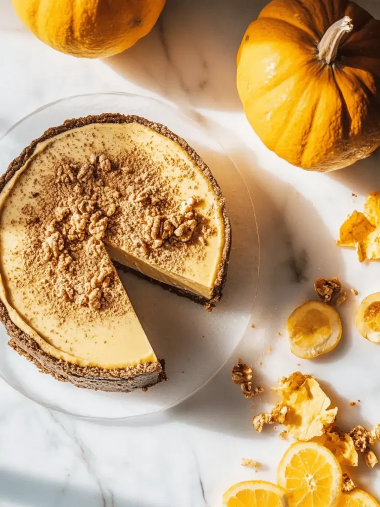 Kürbis Käsekuchen