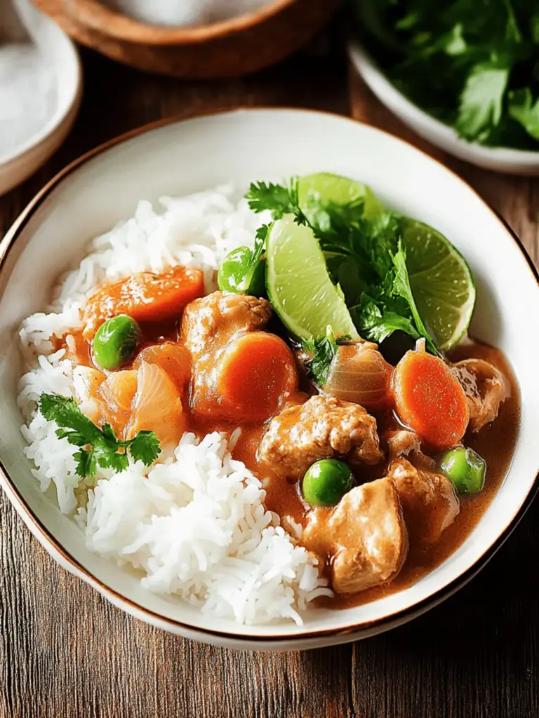 Panang Hähnchen-Curry