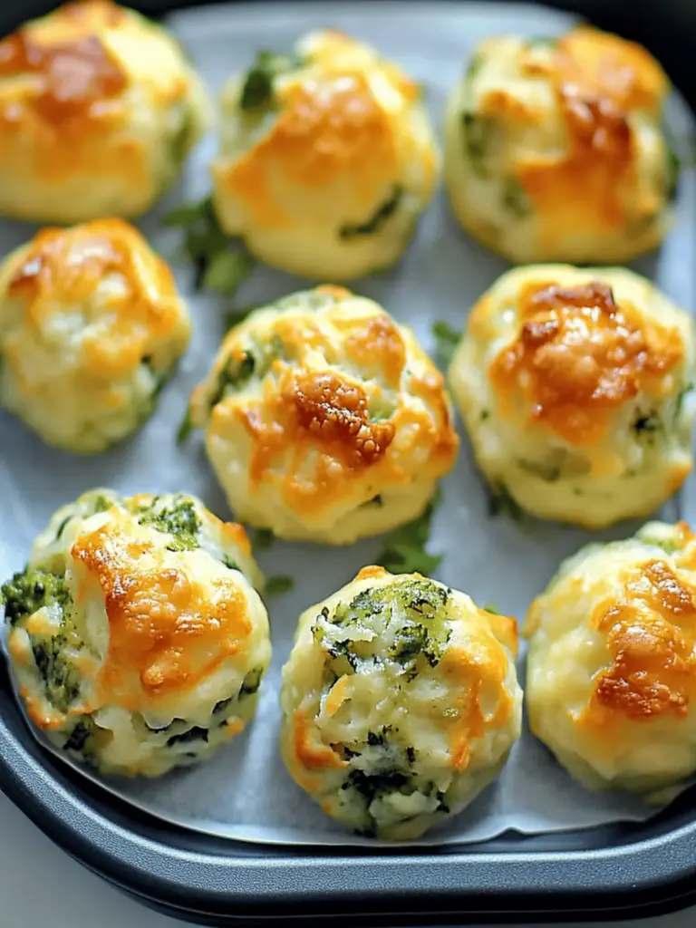 Käse-Lauch-Bällchen