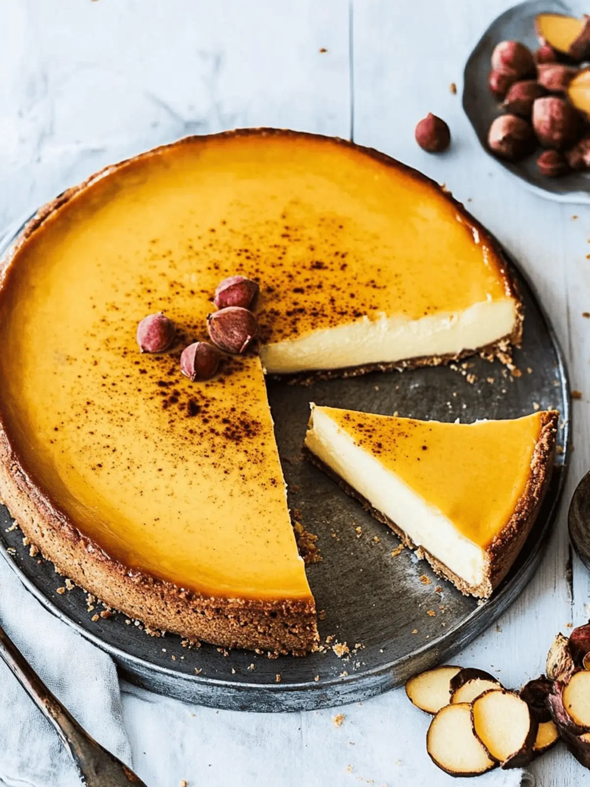 Kürbis Käsekuchen