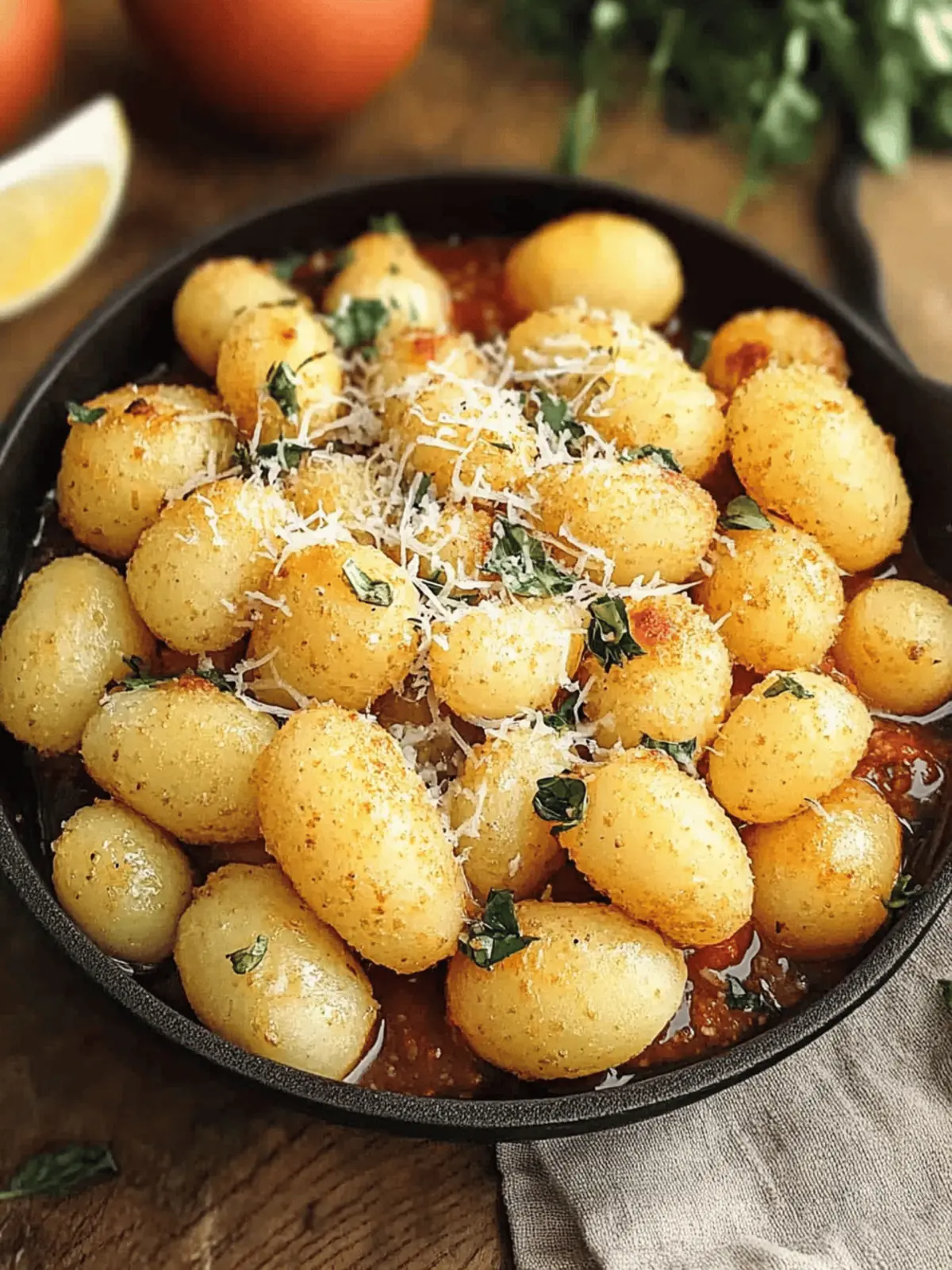 Airfryer Gnocchi