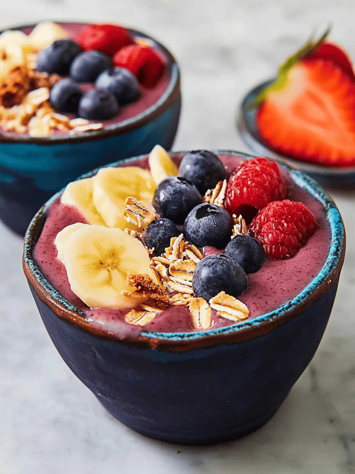 Leichte Smoothie-Bowl