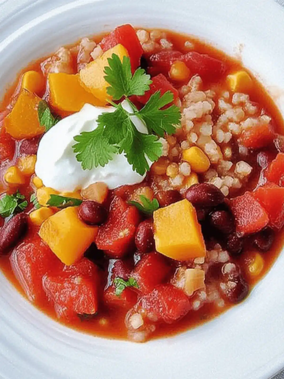 Herzhafter Truthahn- und Süßkartoffel-Chili