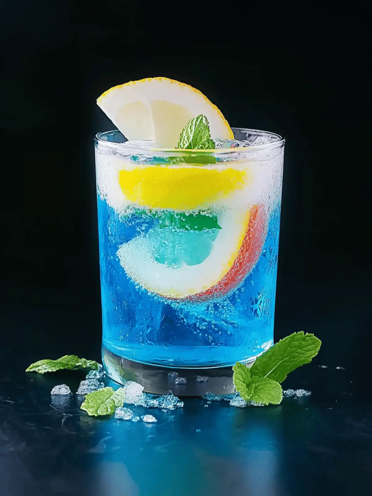 Alkoholfreier Blue Moon Cocktail: Erfrischend und lecker 3 Alkoholfreier Blue Moon Cocktail