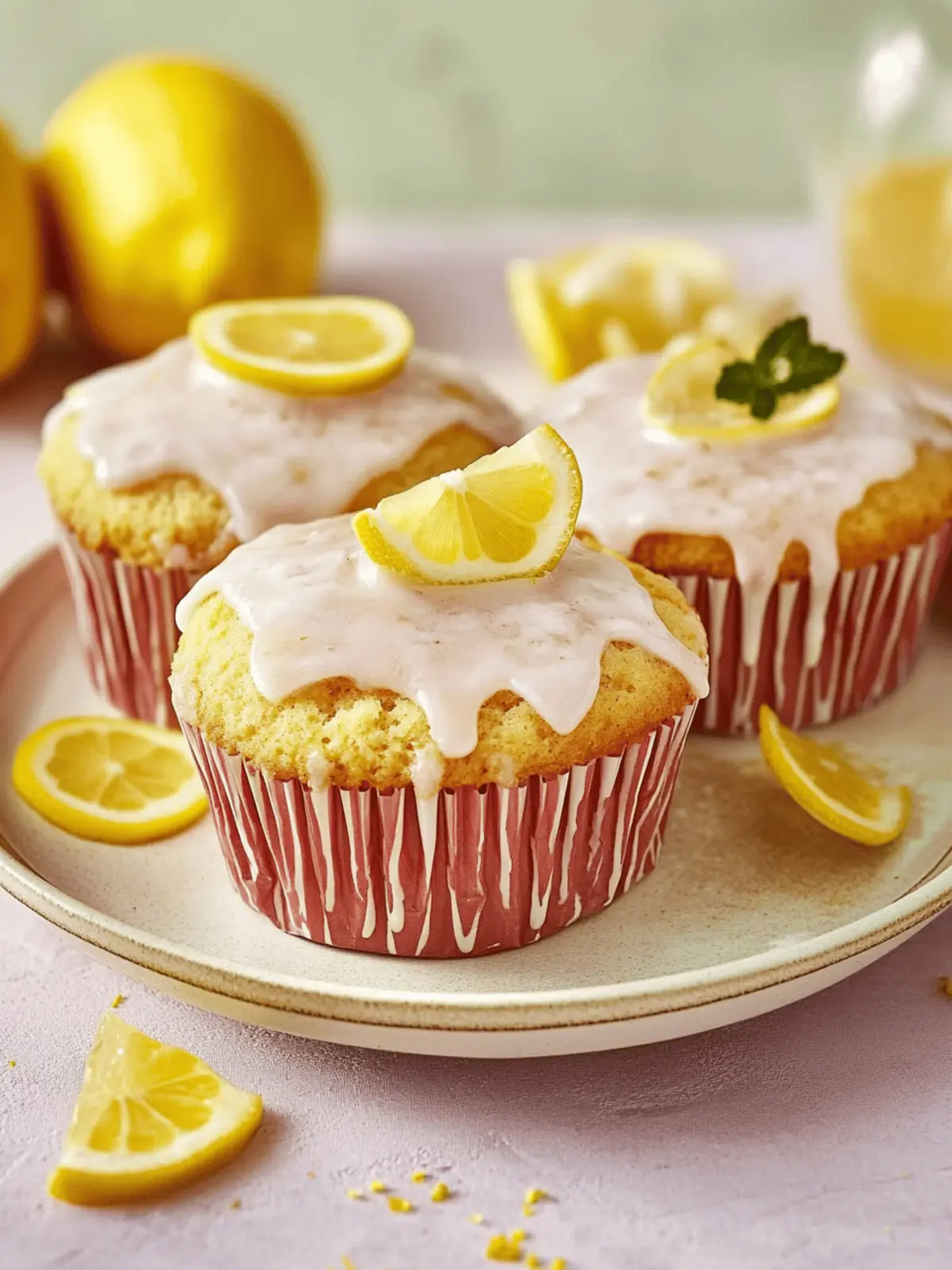 Saftige Zitronenmuffins vegan für perfekten Genuss 3 Saftige Zitronenmuffins vegan