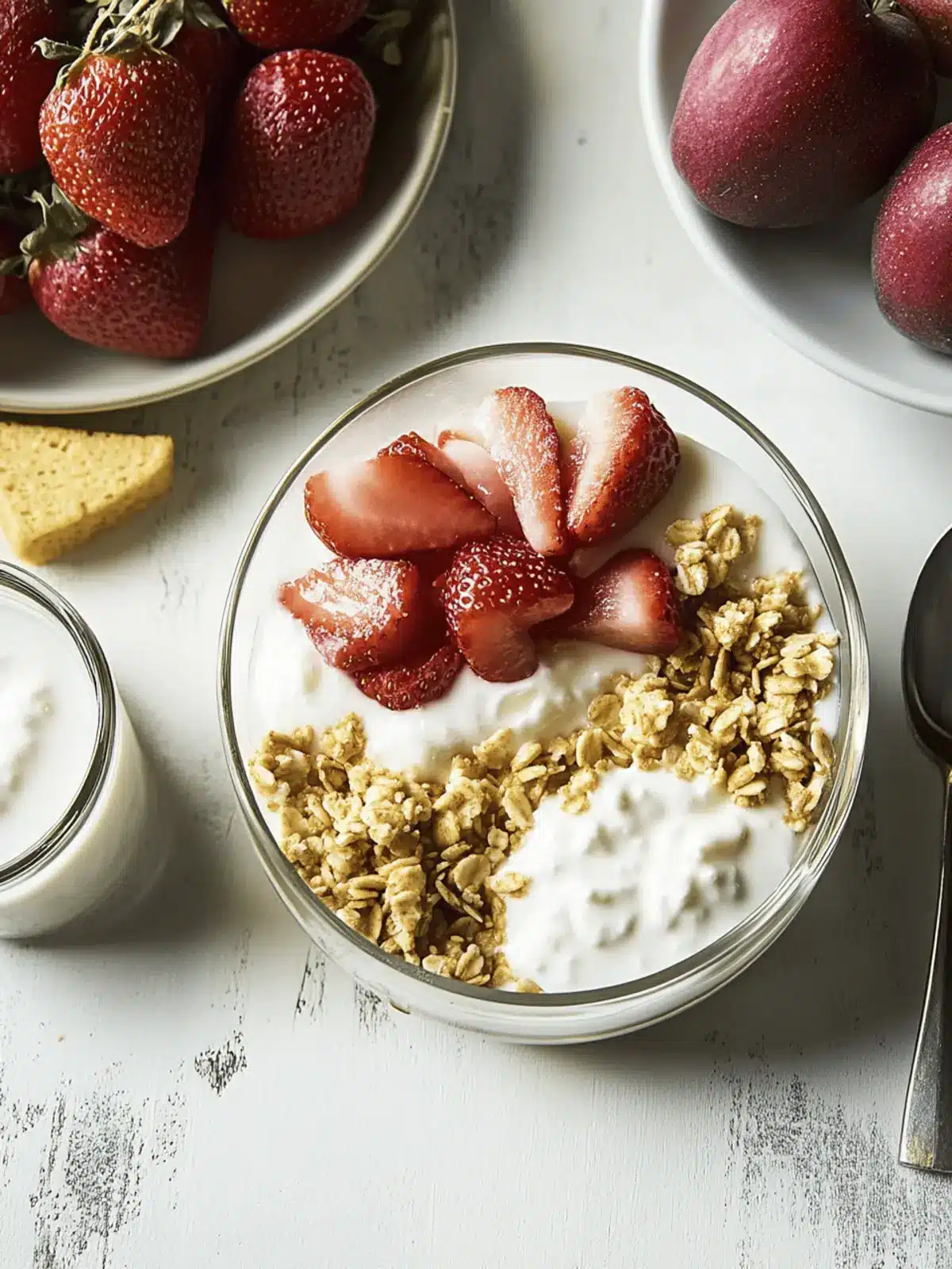 Erdbeer-Käsekuchen-Schüssel: Lecker für jeden Anlass 3 Erdbeer-Käsekuchen-Schüssel