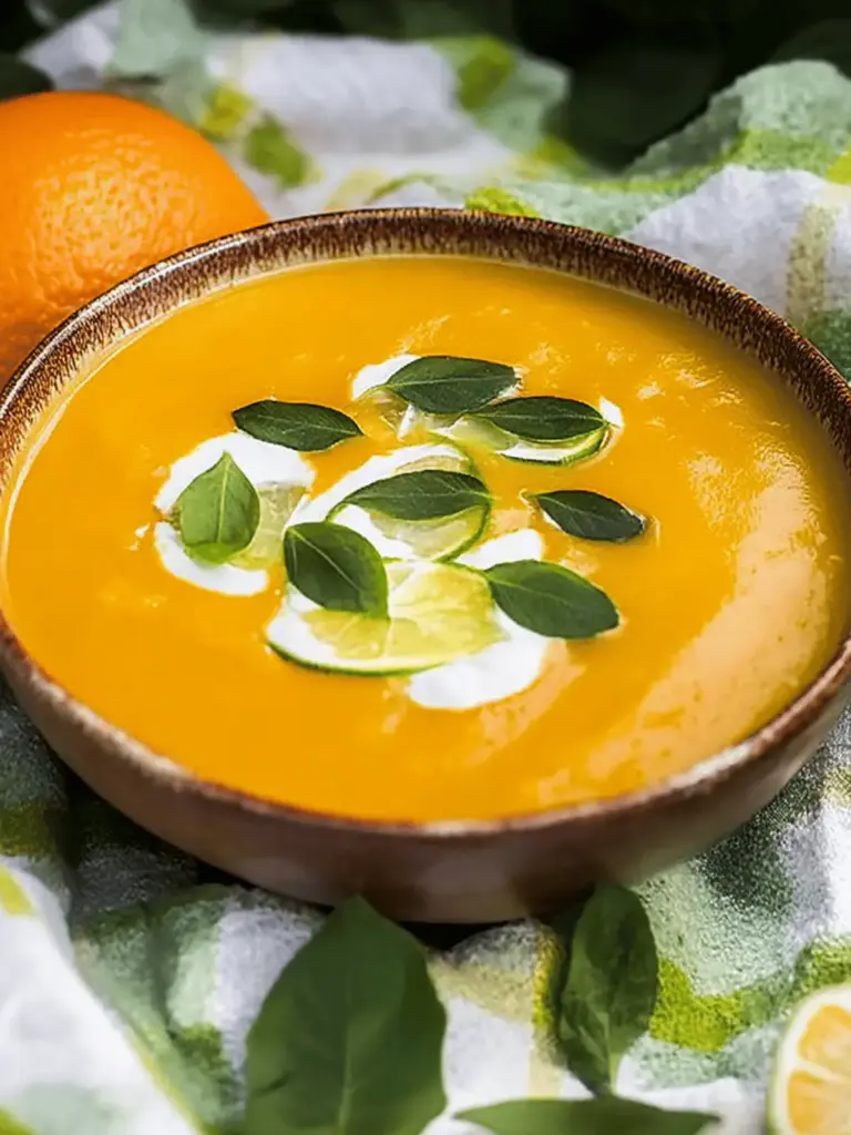 Kürbissuppe mit Kokosmilch