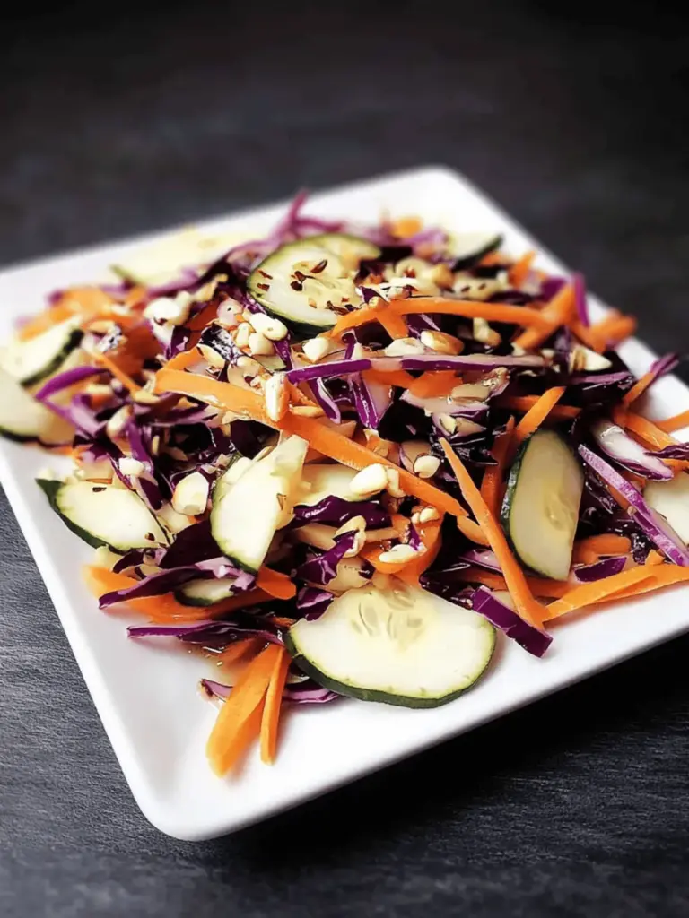 Rotkohlsalat mit Möhre