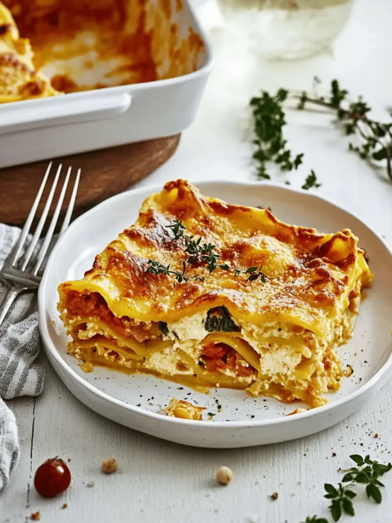 Leckere Kürbislasagne