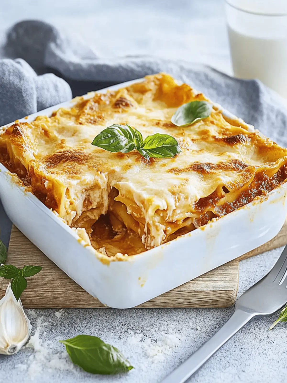 Leckere Kürbislasagne