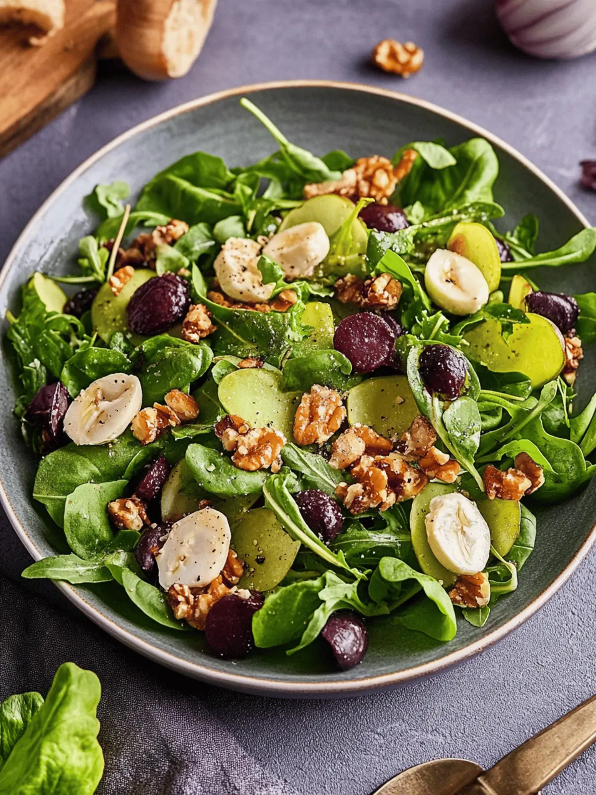 Herbst-Ernte-Salat mit Kürbis und Ziegenkäse 4 Herbst-Ernte-Salat