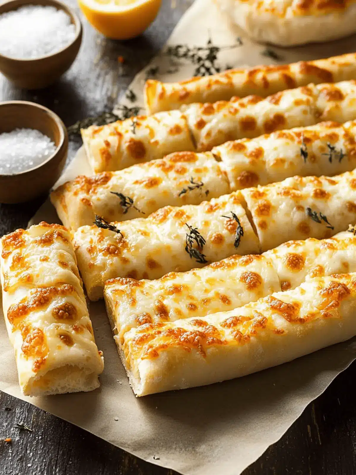 Pizza-Stangen für den perfekten Snack-Moment 3 Pizza-Stangen