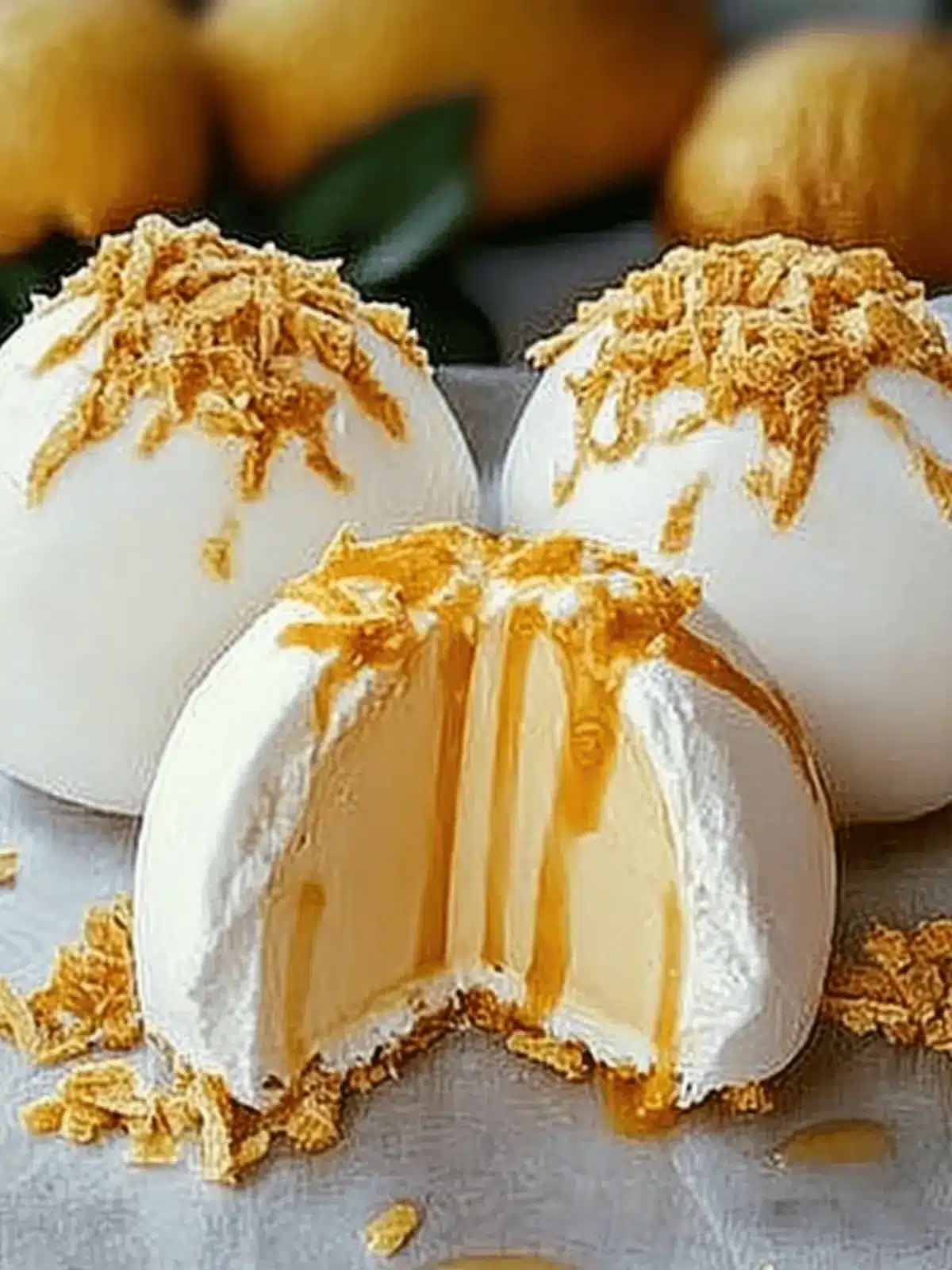 Cremige Käsekuchen-Kugeln für jeden Anlass 2 Cremige Käsekuchen-Kugeln