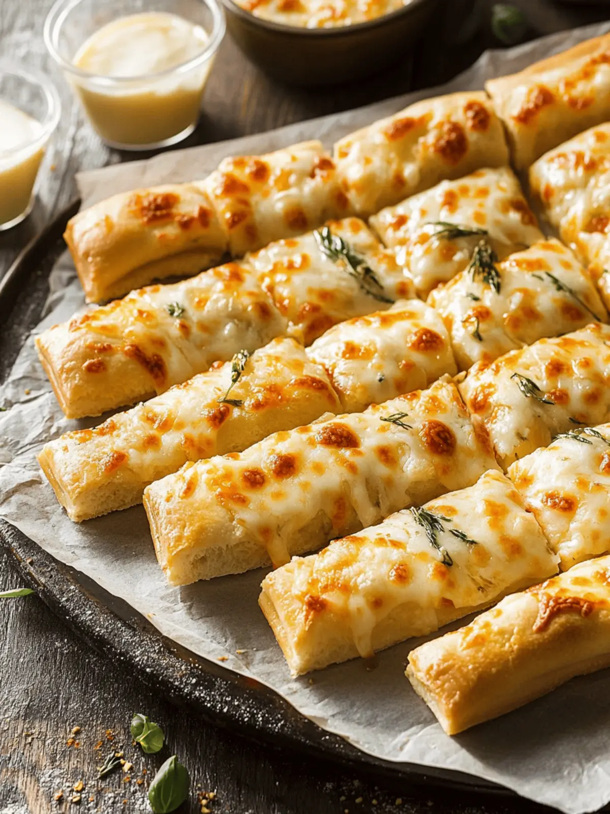 Pizza-Stangen für den perfekten Snack-Moment 2 Pizza-Stangen