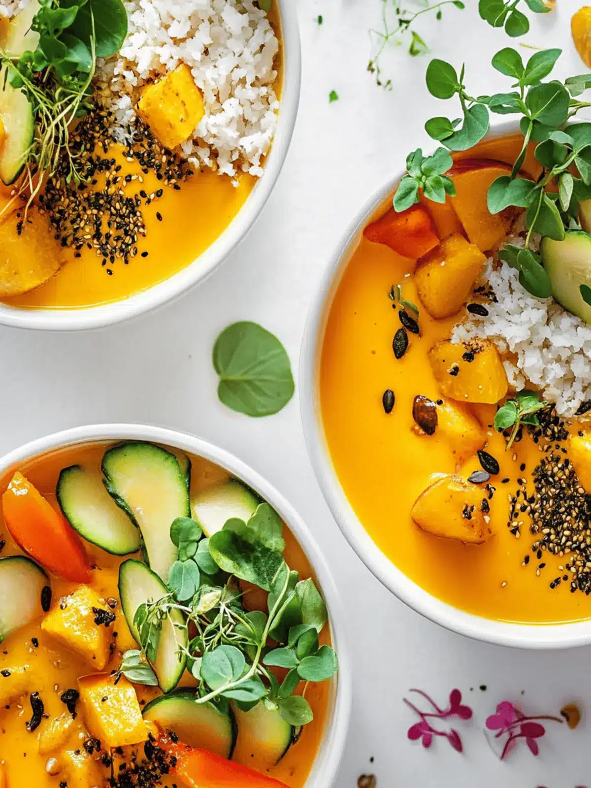 Kürbis Curry mit Kokosmilch für jeden Tag 3 Kürbis Curry mit Kokosmilch