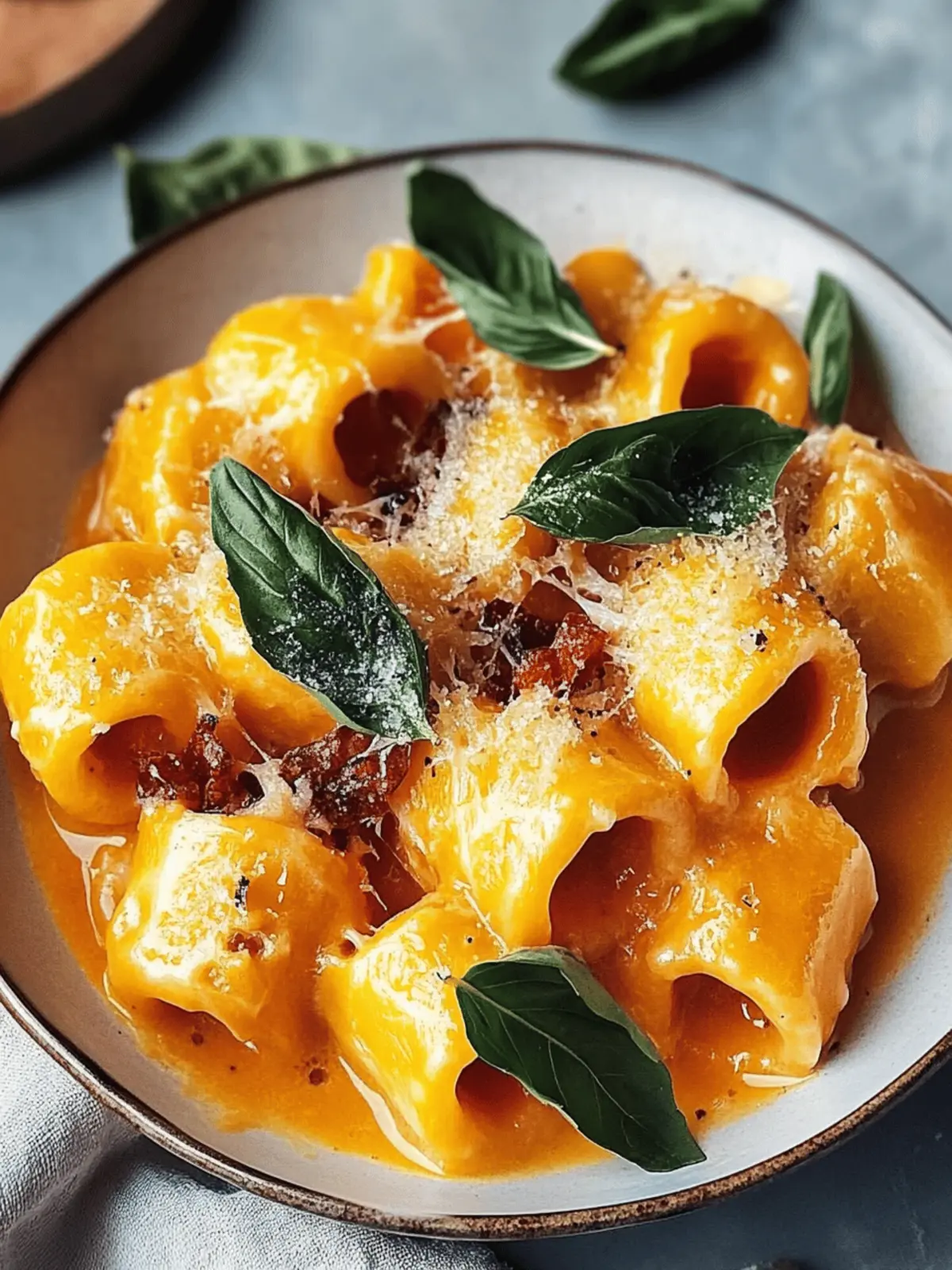 Kürbis Parmesan Pasta Creme – Herbstgenuss pur 2 Kürbis Parmesan Pasta Creme