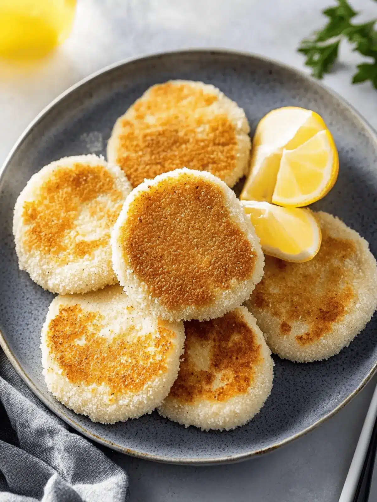 Crispy Airfryer Kohlrabi Schnitzel Kräuter Mischung 2 Airfryer Kohlrabi Schnitzel Kräuter