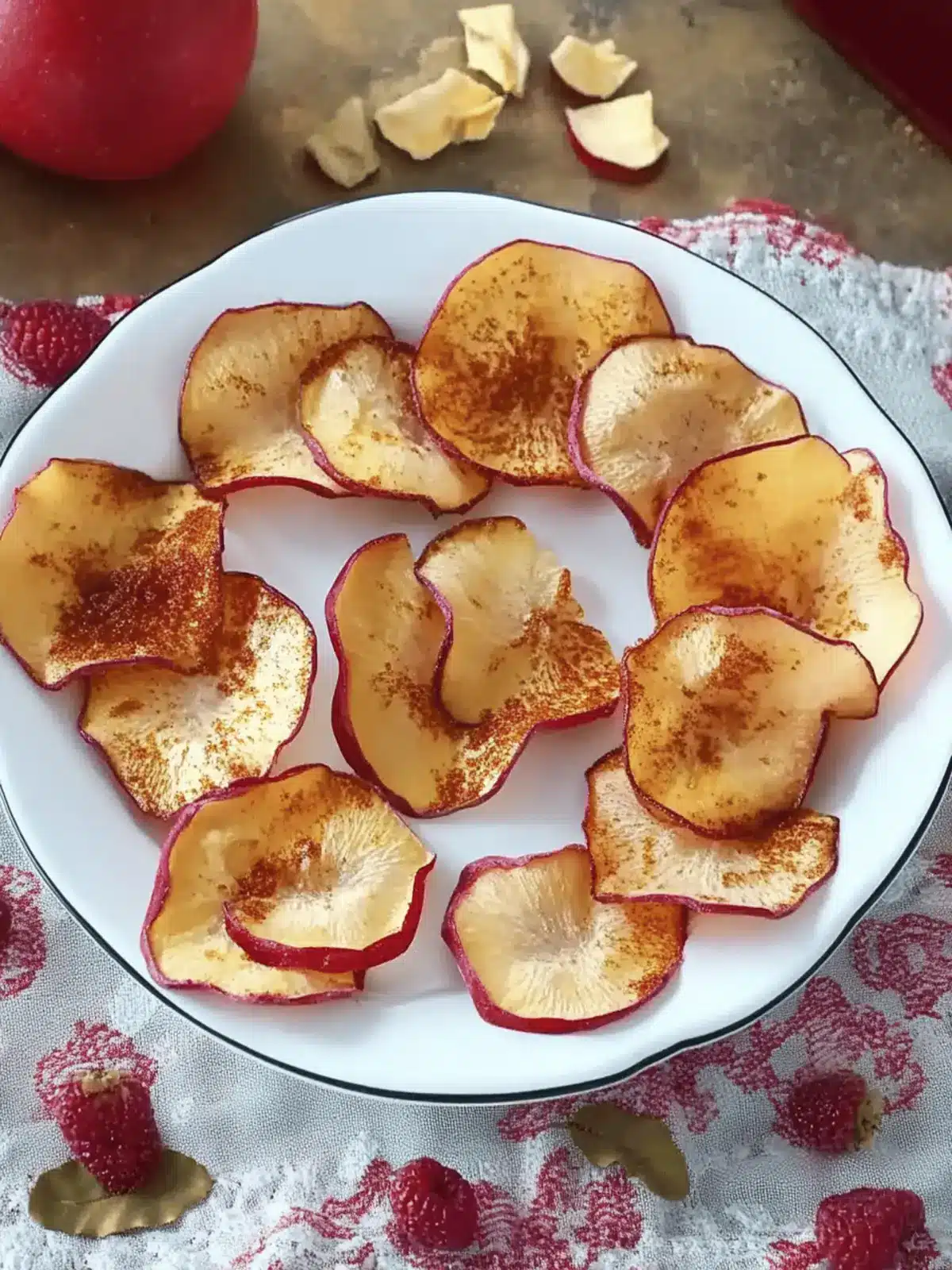 Gebackene Äpfel mit Zimt aus dem Airfryer schnell zubereiten 3 Baked apples with cinnamon from the air fryer