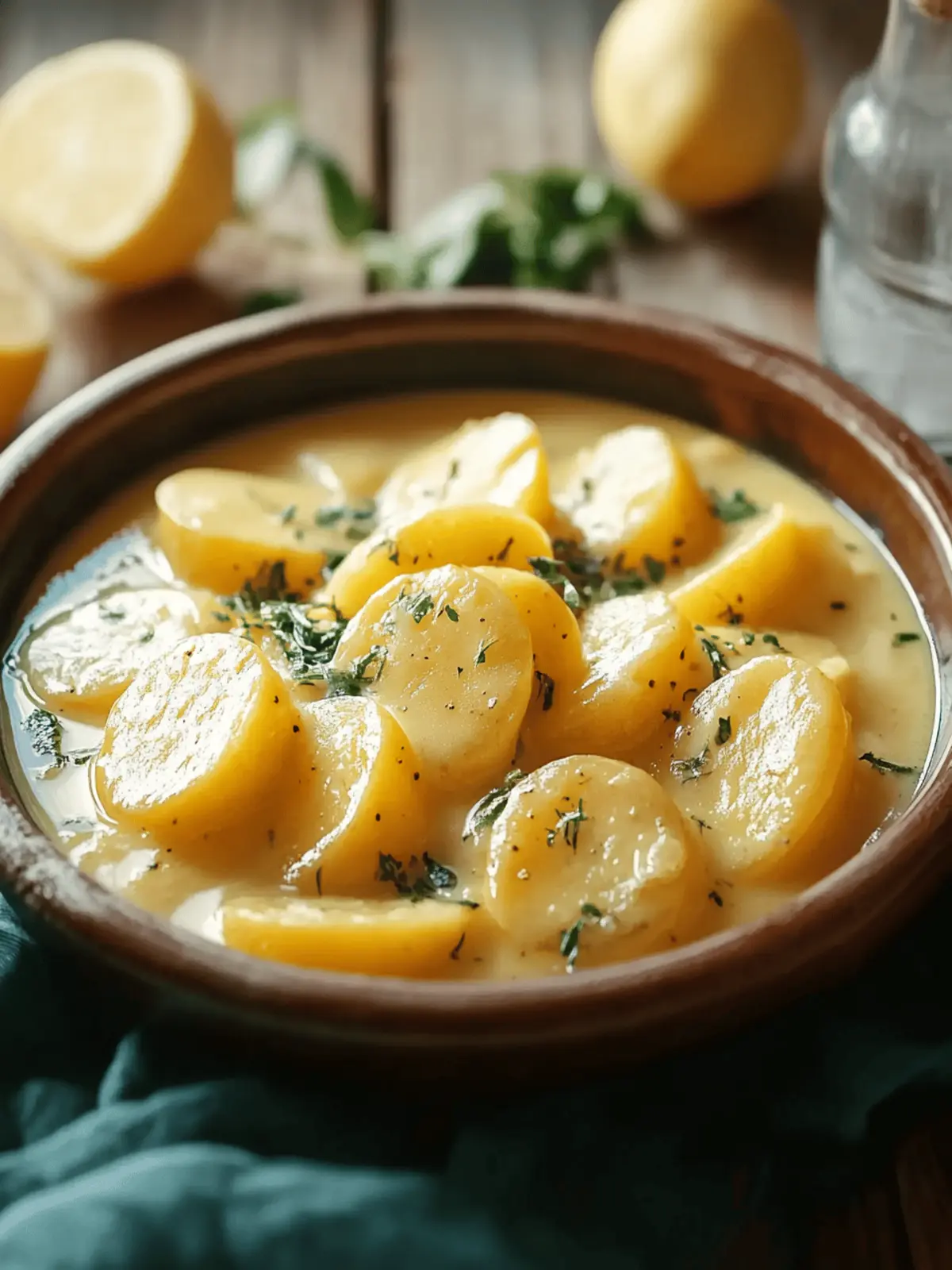 Kartoffeln mit Knoblauch-Sahnesauce ganz einfach 2 Potatoes with garlic cream sauce