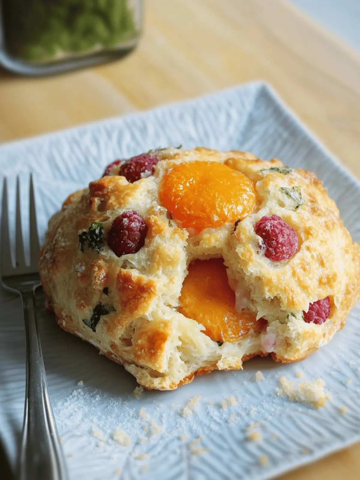 Fluffige Kräuterwolken-Eier
