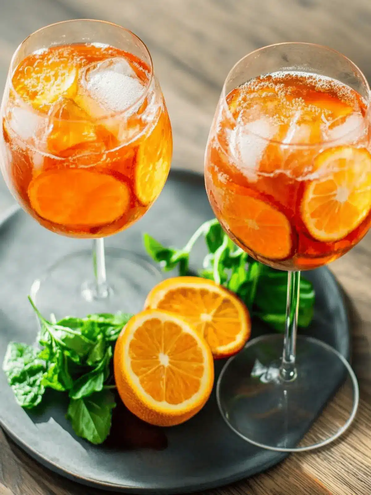 Erfrischender alkoholfreier Aperol Spritz für den Sommer 3 Alkoholfreier Aperol Spritz