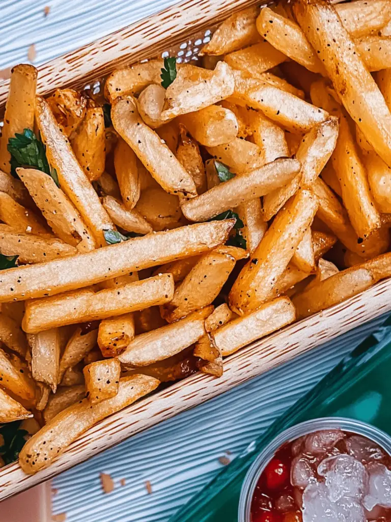Kohlrabi-Pommes mit Knoblauch und Parmesan