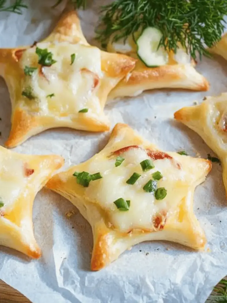 Flammkuchen-Sterne