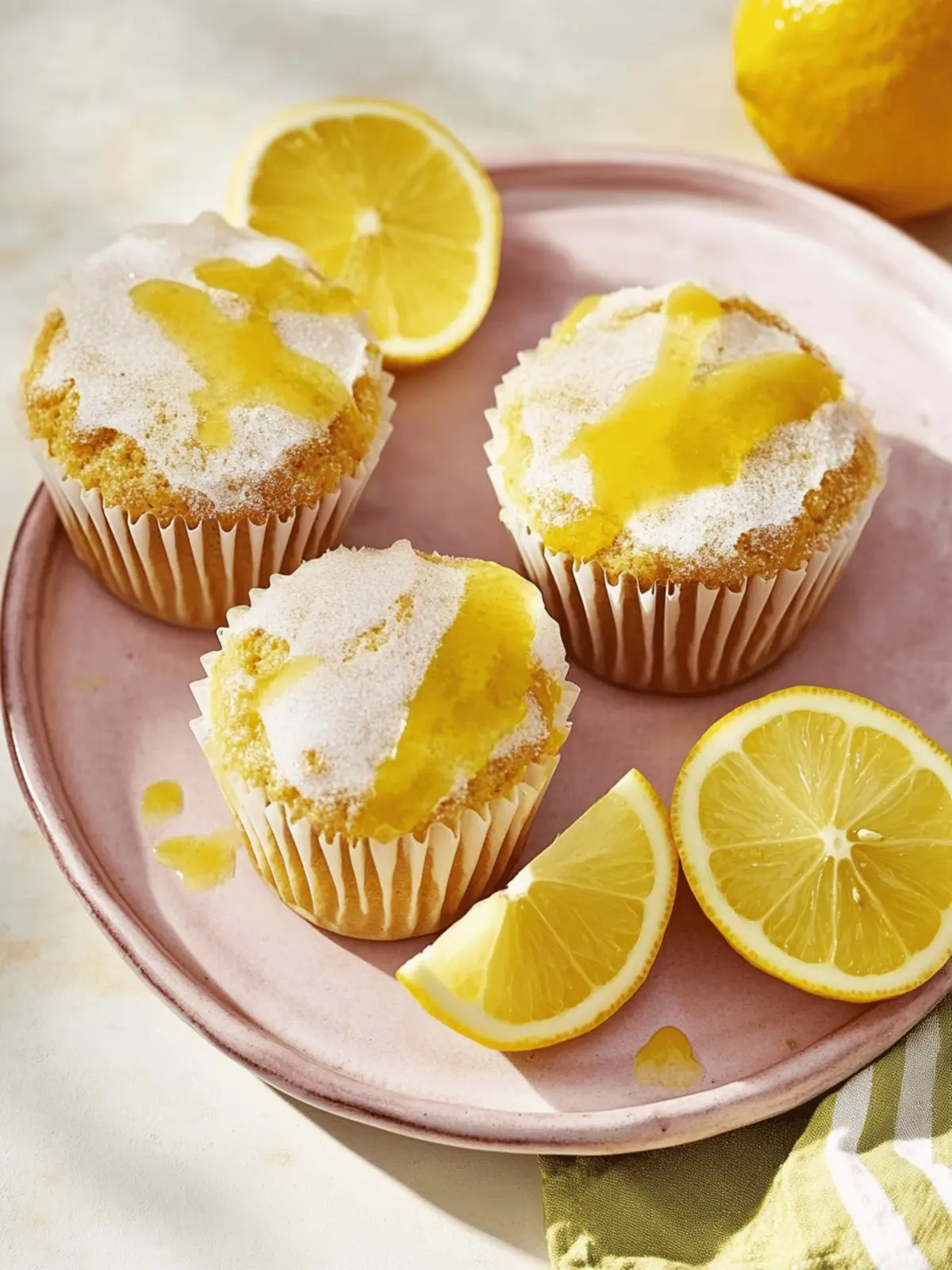 Saftige Zitronenmuffins vegan für perfekten Genuss 2 Saftige Zitronenmuffins vegan